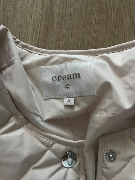 Prechodná bunda cream, s