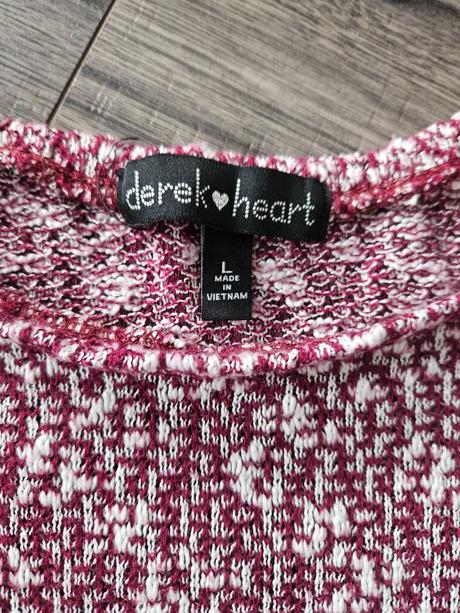 Melírovaný tenký svetrík m/l, l