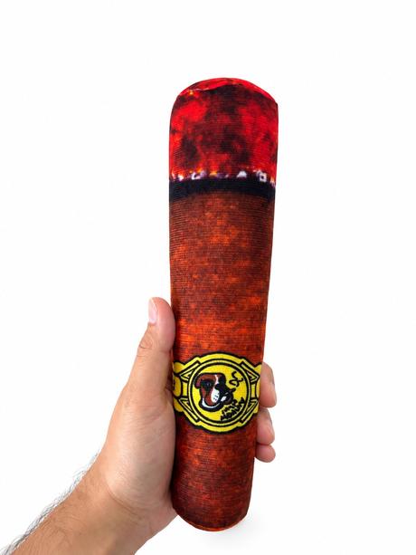 Pískacia hračka cigara pre psa, 