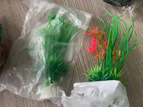 Akváriové dekorácie , náplň do filtra,