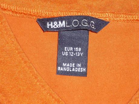 Tričko na cvoky, h&m,158
