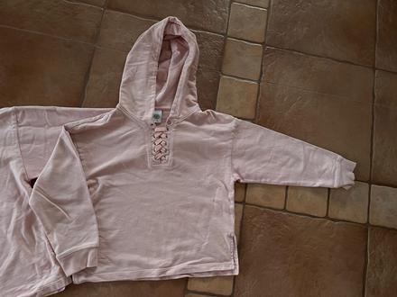 Ruzova mikina, lindex,128