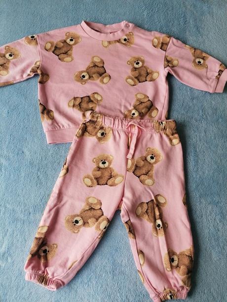 Teplakova súprava macko, h&m,80