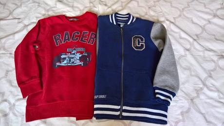 2 x mikina, lindex,122