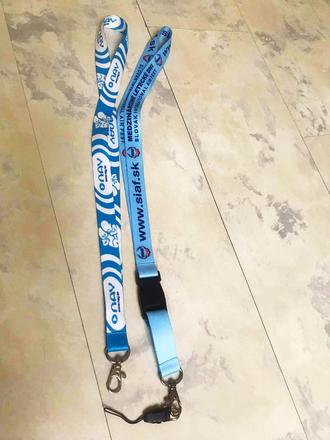 Šnúrky na kľúče 2 ks, 