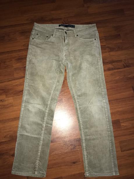 Pánske mendžestrové nohavice, c&a,34