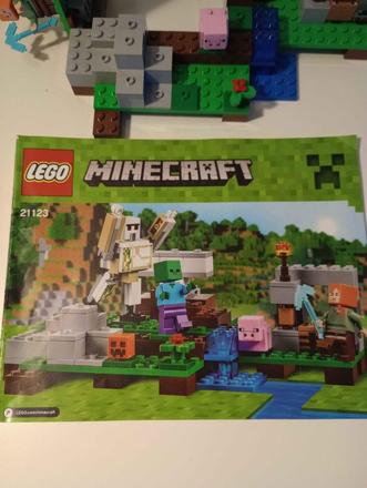 Lego minecraft the iron golem 21123,