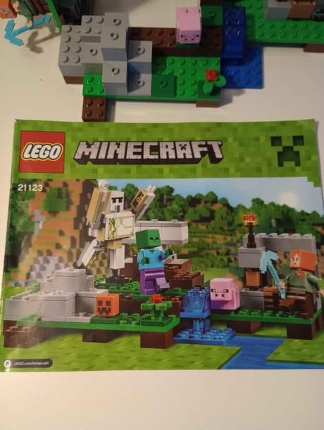 Lego minecraft the iron golem 21123,