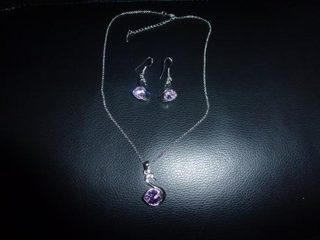 Set so swarowski elementami,