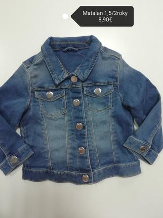 Rifľová bunda matalan, matalan,92