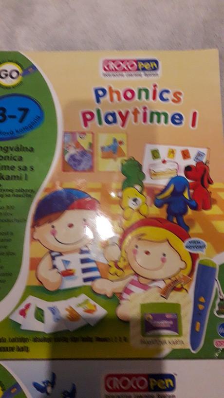 Knihy croco pen phonics playtime i-iv,