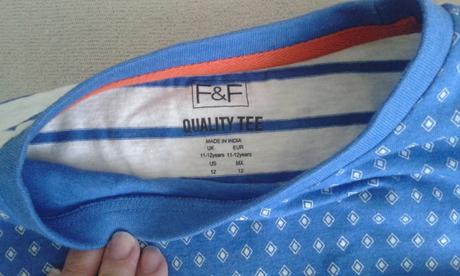 Tričko s vreckom, f&f,152