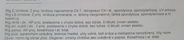 Bolesti končatín a chrbtice