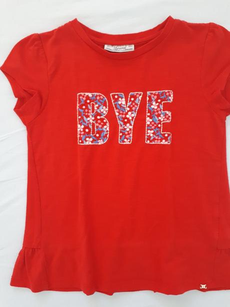 Tričko námornícke mayoral červené, mayoral,122