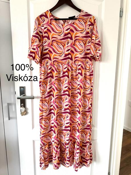 Viskózové šaty, 38 / 40 / m