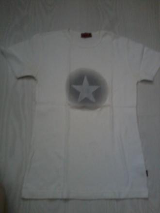 Biele tričko s hviezdou, m