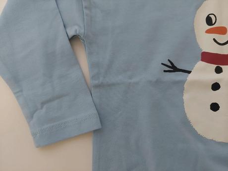 Tričko "snehuliak" zn.lindex veľ.86, lindex,86