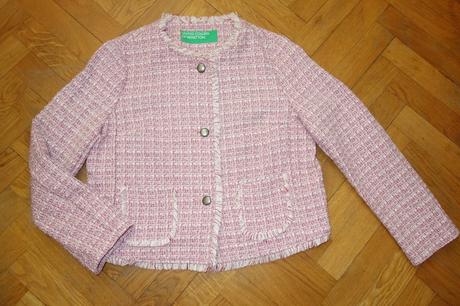 Šaty a sako z buklé, benetton,44