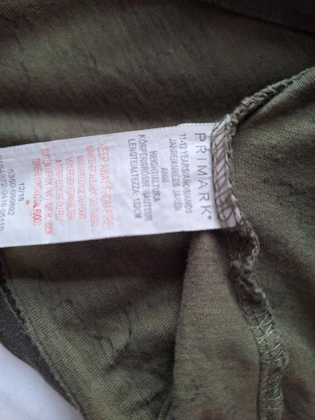 Tricko maskacove, primark,152