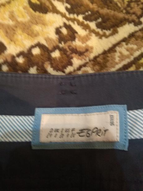 Tmavomodrá sukňa, esprit,36