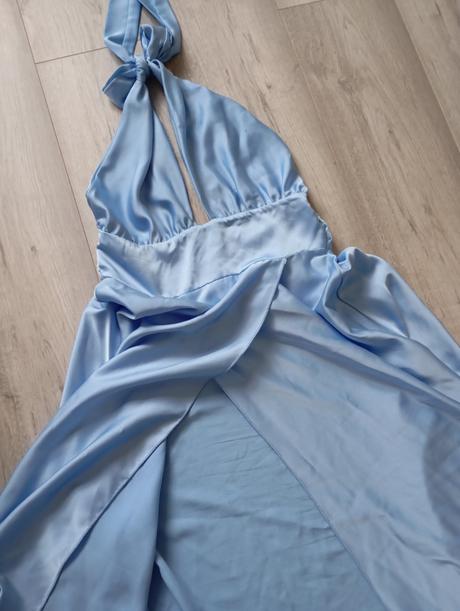 Spoločenské šaty saténové, s