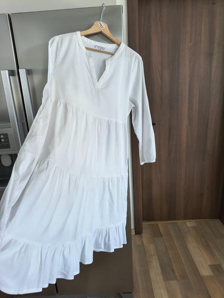 Marie lund copenhagen oversize midi letné šaty m-l, m