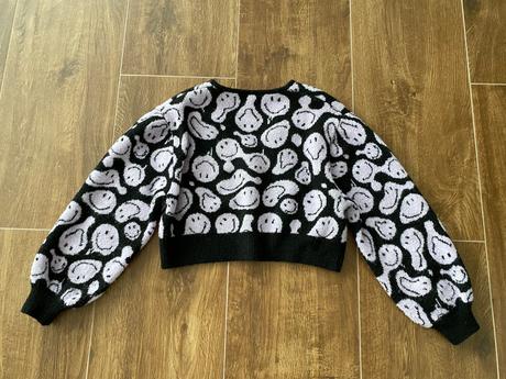 Sveter smile, h&m,s