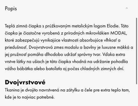 Čiapka elodie, elodie details,98