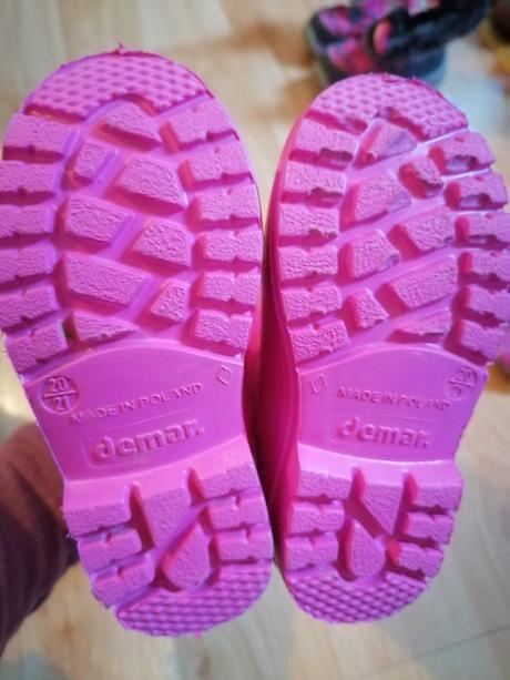 Dievčenské gumáky, demar,20