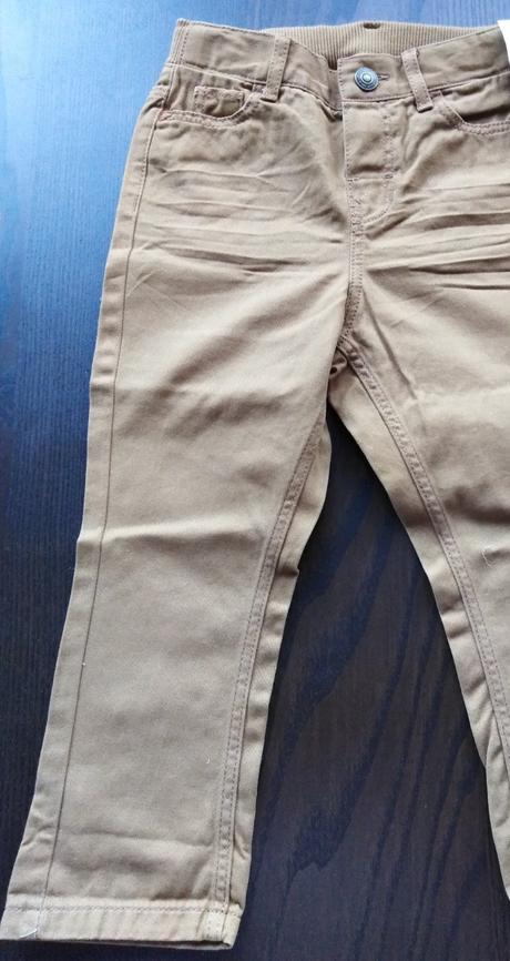 Hnedé nohavice, h&m,92