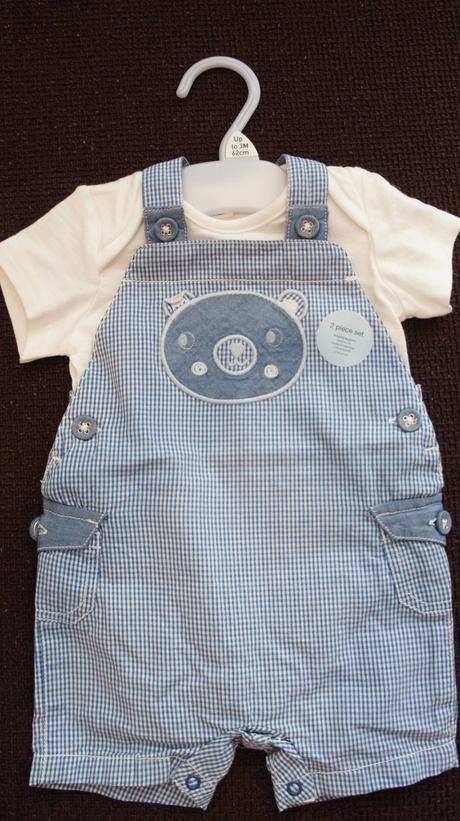 Nenosený set - kraťasy na traky a body, f&f,62