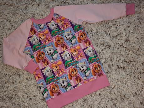 Predlzena mikinka paw patrol, 110