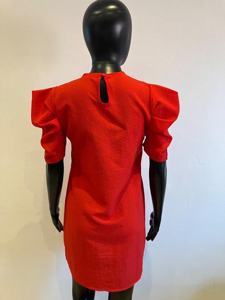 Dámske elegantné šaty červené, xs