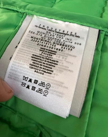 Prechodna vetrovka moncler, s