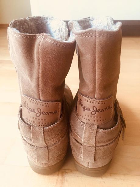 Pepe jeans kozene teple cizmy a druhé gratis, pepe jeans,37