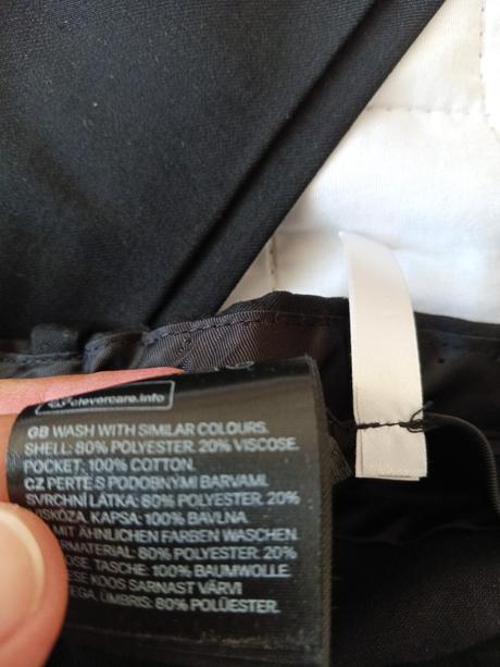 Slávnostné nohavice 2ks, h&m,164