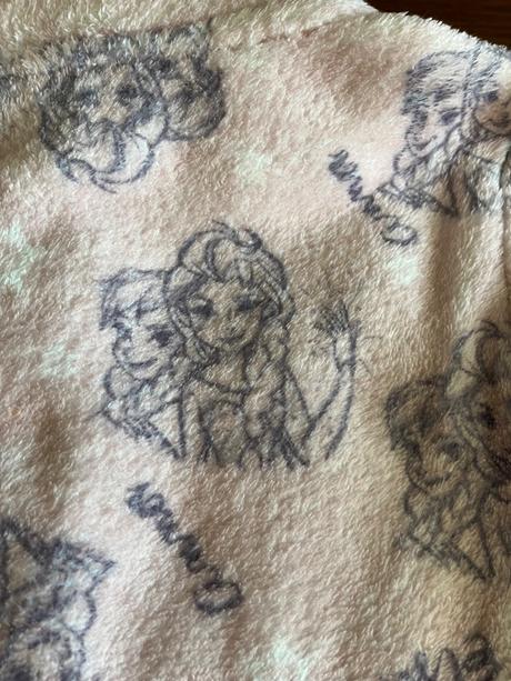 Teplé chlpaté pyžamko frozen ii. a teplá mikinka, disney,128