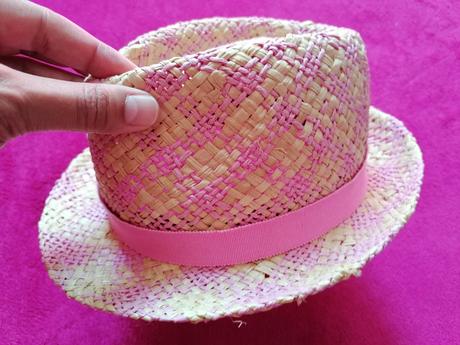 Kvalitný slamený klobúčik na 5-8 rokov, 128