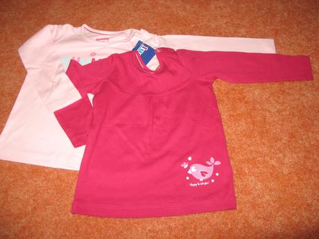 Dvojpak tričiek nenosené, lupilu,86