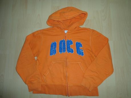 Oranzova chlapcenska mikina, 128