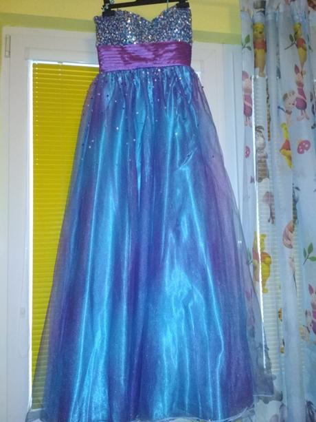 Plesové šaty  s-m, s