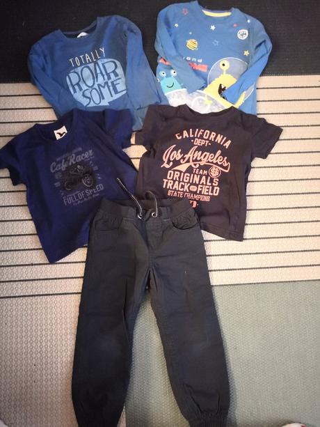 Balík oblečenia 98/104, 86–98