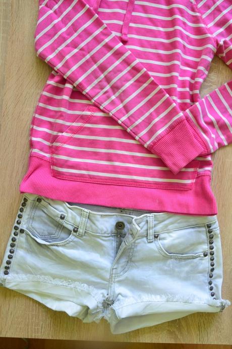 Mikina s kapucňou vačkami xs//s, 158