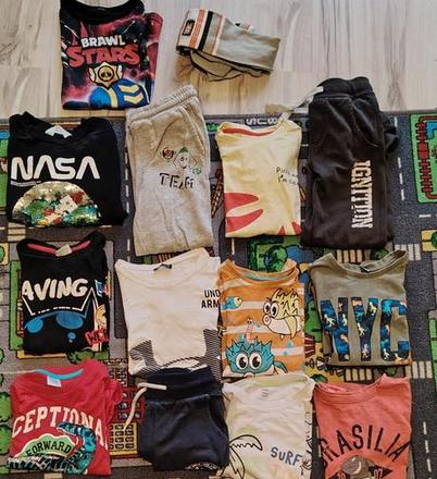 Balík oblečenia 116, 104–116