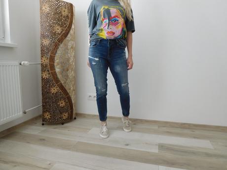 Zara tričko oversize-  s,m,l,xl, bavlnené,, zara,s