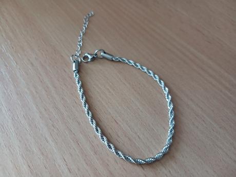 Dámsky oceľový náramok - dĺžka 19 + 5 cm,