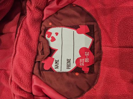 Zimný overal veľkosť 86/92, tcm,92