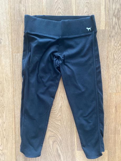 3/4tove leginy victoria secret pink, victoria's secret,s