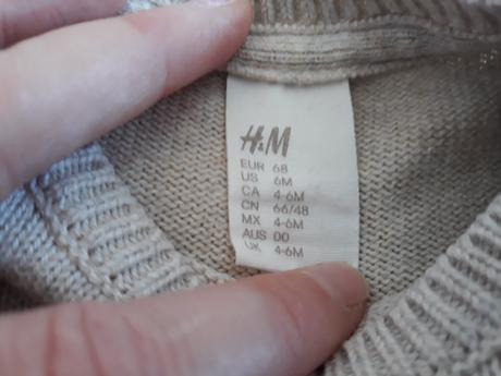 Sveter hm so srnkou, h&m,68