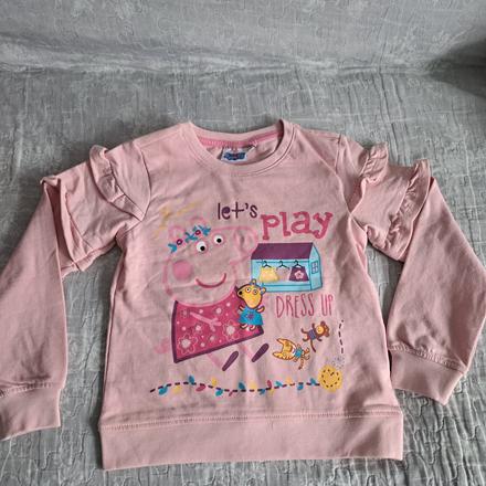 Peppa pig mikina + tričko zdarma, 116